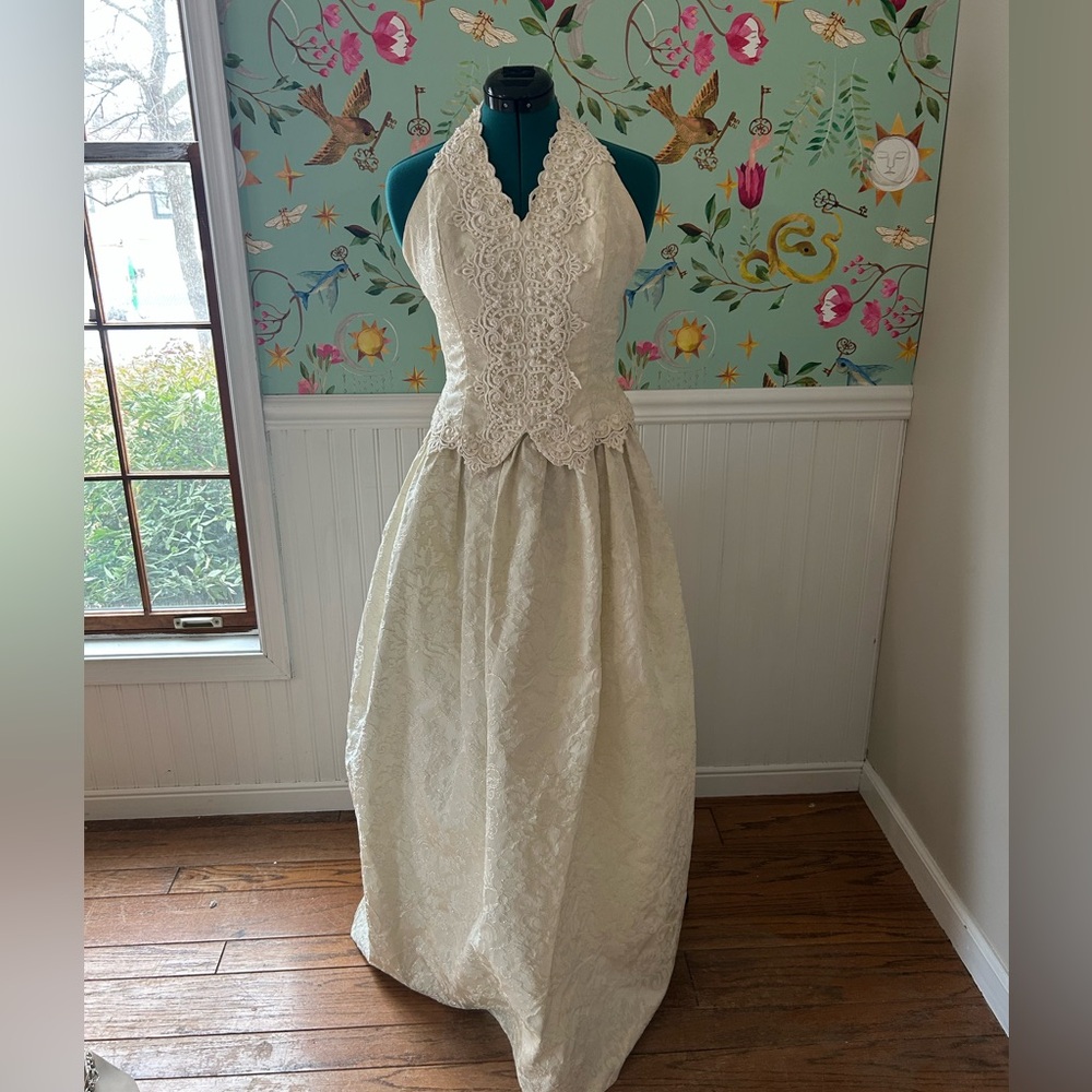 Vintage 80s/90s used Jessica McClintock formal dress size 8
